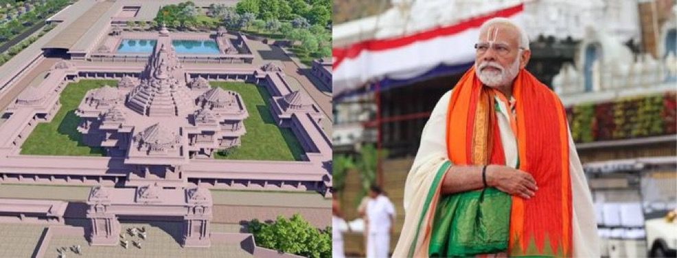 PM Modi to lay the foundation stone of the Janaki Janmabhoomi Mandir in Sitamarhi this August❤️⚡
