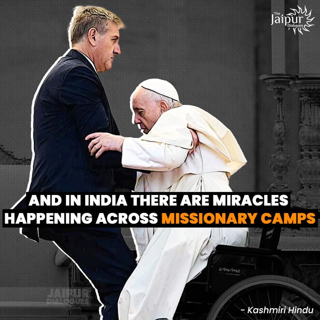 Indian Missionaries should treat the pope. 