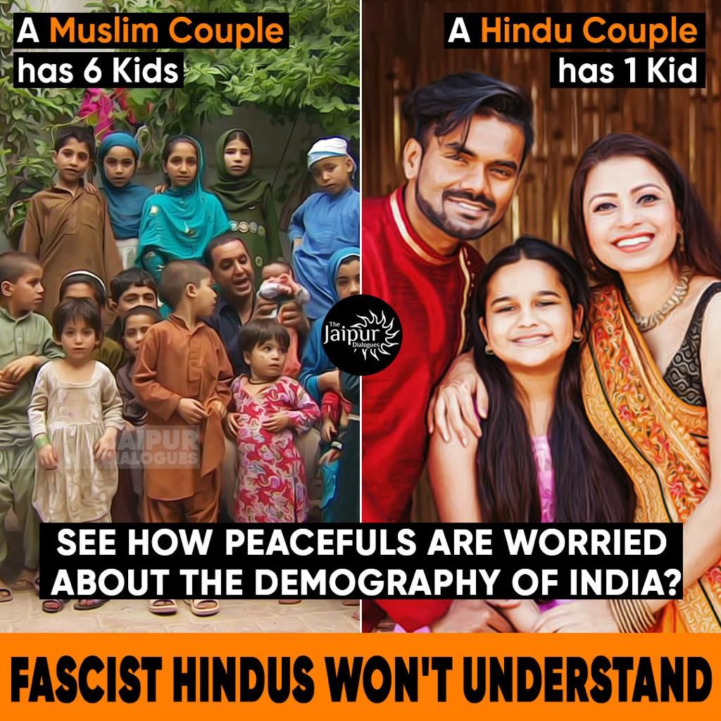 Fascist Hindus would not understand! 
