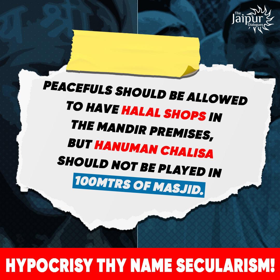 Hypocrisy, thy name Secularism