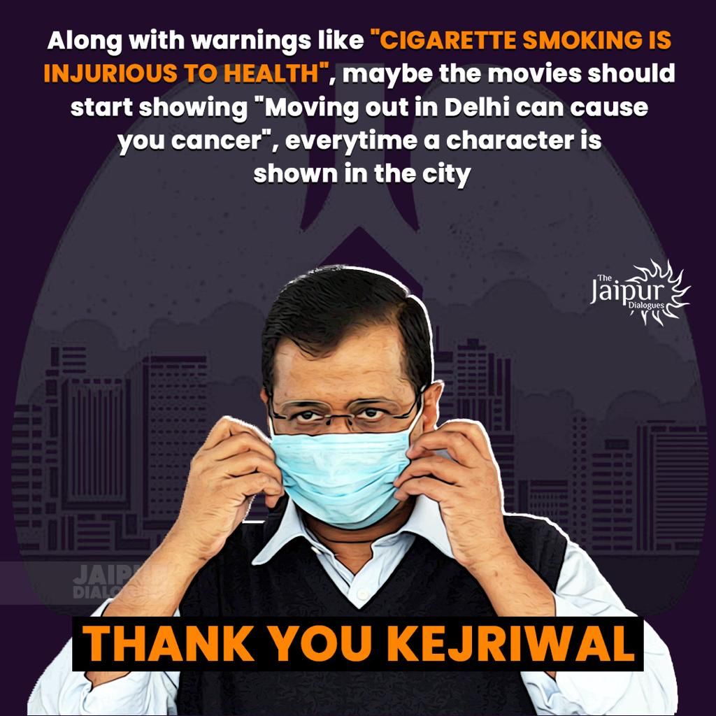 Staying in Delhi is injurious to your health