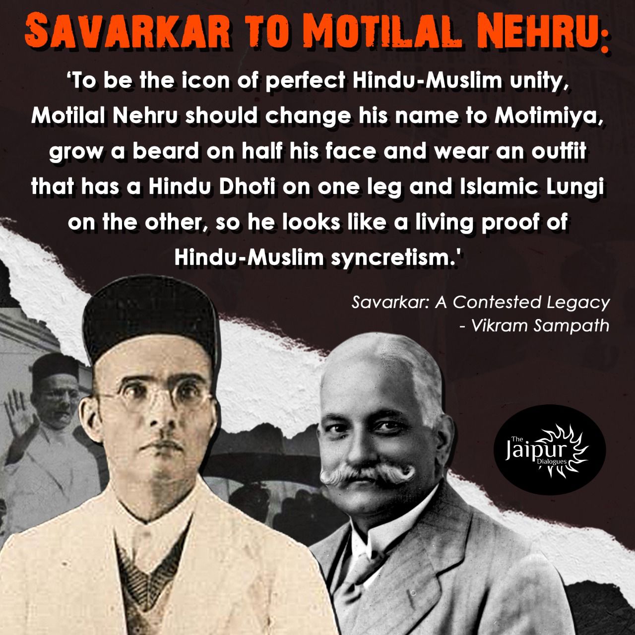 Time We need leaders like Savarkar today to call out this fake secularism! ⁩