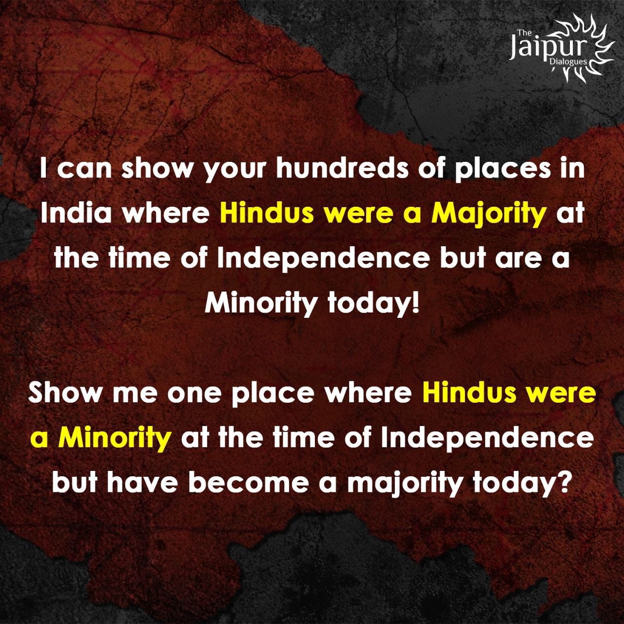Why is the reversal always rigged against Hindus? 