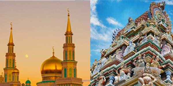 temple vs masjid