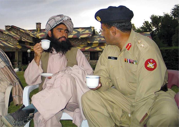Pakistan Army with Taliban