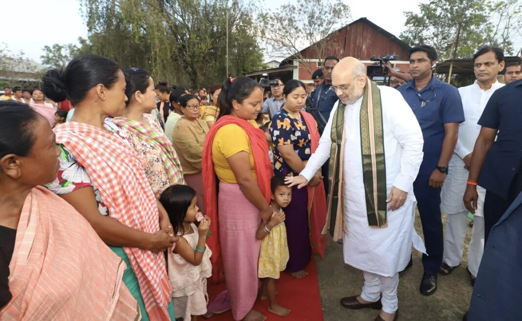 Amit Shah's Visit to Manipur