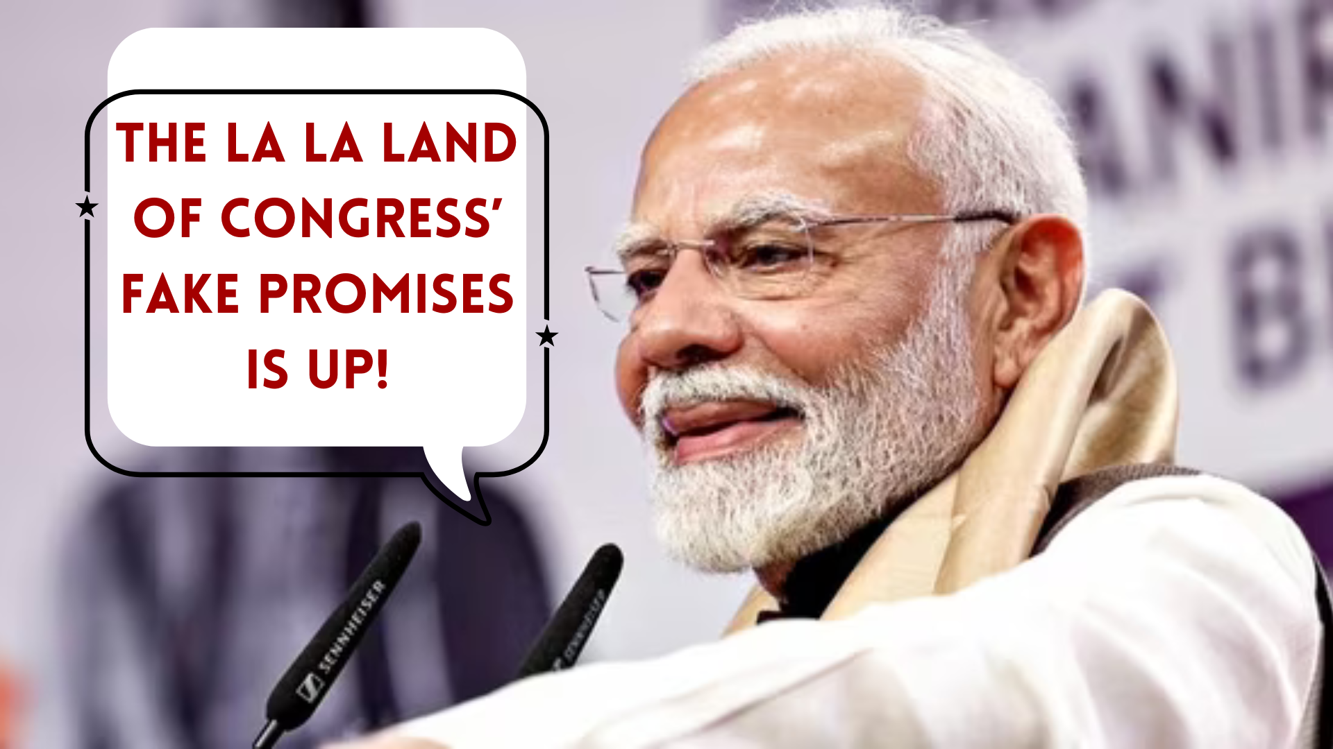 PM Modi Calls Out Congress' Promises Never Meant to Be Kept - The ...